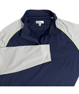 Peter Millar Crown Sport Men&#39;s Large 1/4 Zip Performance Pullover LS Gol... - $498.67 MXN