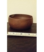 Hand Turned Woodbury&#39;s Woodware Bowl Burlington, Vermont - $15.00