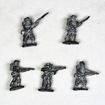 Vintage 1979 Miniature 16mm Metal Soldiers Lot of 5 Civil War Figures Mi... - £19.42 GBP