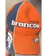 Denver Broncos Logo Authentic One Size Fits All Hat Cap Orange Blue NFL ... - $8.00 CAD