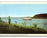 SS Princess Helene Steamer Digby Nova Scotia NS Canada UNP WB Postcard S5 - $2.92