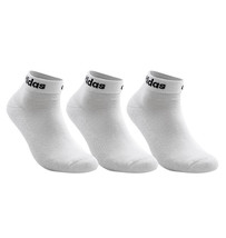 Adidas Linear Ankle Socks Cushioned Socks 3 Pairs Unisex Socks White NWT... - $24.21