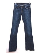WE THE PEOPLE Embellished Stretchy Jeans Blue CRYSTAL Pockets Distressed... - $812.35 MXN