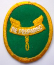 Vintage Boy Scouts Of America Patch Be Prepared 2nd Class Rank 1972-89 - $5.46 CAD