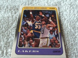 1987 Kareem ABDUL-JABBAR Fleer Lakers # 1 Nm / Mint Or Better !! - £56.25 GBP