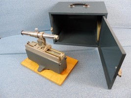 Central Scientific / Gaertner Micrometer Slide Microscope W/ Metal Case - £136.39 GBP