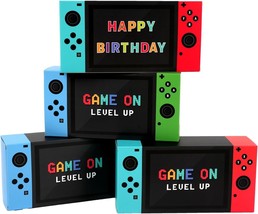Video Game Party Favor Boxes 12 PCS Game On Theme Gifts Boxes for Boys K... - £25.65 GBP