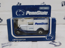 1990 Matchbox White Penn State Nittany Lion Delivery Truck 1/64 - $9.89