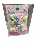 Scrunci Sweet Little Bow Bunny Clips 2pc. Saloon Clips - $20.07 CAD