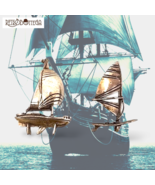 Silver 800 Sailing Ships Miniatures Collectibles Silverware Boats Sea An... - $741.66 MXN