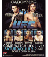 UFC 132 DOMINICK CRUZ vs URIJAH FABER Vegas Boxing Card - £3.95 GBP