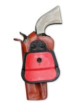 Fits Uberti Cattlemen 1873, 357 Magnum 5.5”BBL Paddle Holster #1847# RH image 9