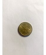 1984 Greece 2 Drachmai Coin Crossed Rifles War Hero Kolokotronis - $51.54 MXN