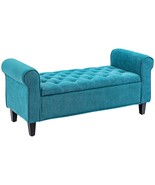 50&quot; Storage Ottoman Bench, Teal - $292.03 CAD