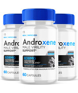 3 Pack Androxene Male Pills Maximize Energy, Vitality &amp; Stamina 180 Caps... - $96.99