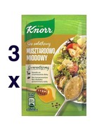 Knorr SALAD Dressing mix: HONEY MUSTARD - 3 sachets/ 9 servings- FREE SH... - £5.43 GBP