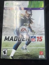  Madden NFL 15 (Microsoft Xbox 360, 2014, Tested Works Great)  - £4.61 GBP