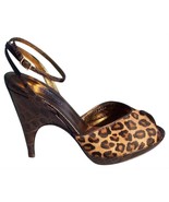 Donald Pliner CONGO Hair Calf Brown Gator Platform Leather Shoe New NIB ... - $140.00