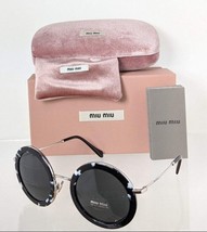 Brand New Authentic Miu Miu Smu 59U PC7 - 5S0 Sunglasses Black SMU59U Frame - £125.15 GBP