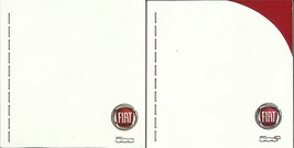 2011 FIAT 500 500c set of 2 flip-book small sales brochures catalogs US 11 - $8.00