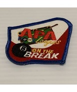APA American Poolplayers Pool 8 ON The BREAK 8-BALL Snap Award Badge Pat... - €9,39 EUR