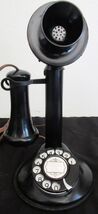 Automatic Electric Black Candlestick Rotary Dial Telephone Circa 1915 #2 - $295.00