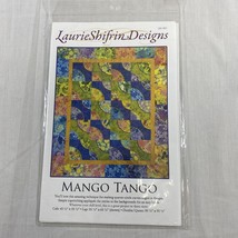 MANGO TANGO Quilt Pattern Laurie Shifrin Designs 3 sizes Crib Lap Double... - £5.48 GBP