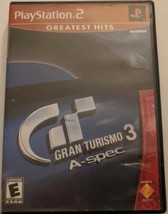 Gran Turismo 3 A-spec Video Game - PlayStation 2, 2006 Tested Working - £10.85 GBP