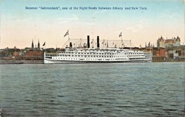 Steamboat Adirondack Ship~ One of the Nights ~ Albany In New York Post City-
... - £7.49 GBP