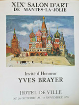 Yves Brayer - Original Exhibition Poster – Affiche - 1979 - £104.56 GBP