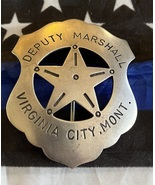 Antique Vintage Deputy Marshal Virginia City Montana  - $325.00