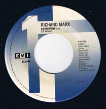 Richard Marx Satisfied 45 rpm Should Have Known Better - £2.75 GBP