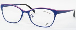 Ogi Evolution 5507 1728 Navy Blue /PINK Eyeglasses Titanium 52-17-145mm Japan - £75.98 GBP
