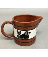 Vintage Rare Los Reyes Lima Peru Black Cat Signed Hand Painted Peruvian ... - €12,83 EUR