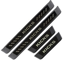 Color My Life 4Pcs  Door Sill Scuff Plate Protection Cover Sticker for Ki 2016 2 - £64.04 GBP