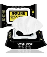 2 Pack 60 Pcs Sneaker Shoe Dirt Cleaner Quick Wipes Disposable Travel Po... - £11.31 GBP