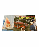 Michigan Brochure Map Best Western Fold Out Travel 1980s 1990s Vintage - $18.49