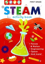 First Grade - Steam Educational Workbooks - Forces, Motion, Engineering - £5.57 GBP