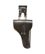 New Unissued Italian Surplus Beretta 92 96 Leather Holster Right Hand Bl... - $29.63