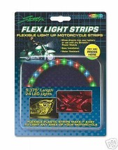 NEW STREET FX FLEX LED ACCENT GLOW MULTI COLOR MOTORCYCLE LIGHT STRIPS - £18.31 GBP