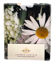Moonlight Garden Creative Bath Shower Curtain 72 x 72&quot; Floral 100% Cotto... - £21.36 GBP
