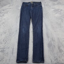 Lucky Brand Pants Womens 25 Blue Sofia Skinny Low Rise Button Pocket Den... - $35.62