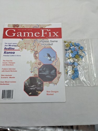 *NO MAP* Game Fix Magazine Issue 6 With Punched Joe Miranda&#39;s Redline Ko... - $10.69