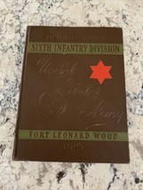 Vintage 6th Infantry Division-U.S. Army Pictorial Review 1941 Fort Leonard Wood - £31.10 GBP