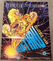 George Perez Collection Copy Ultraverse 1993 Malibu Comic Promo Poster Perez Art - £31.55 GBP