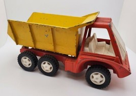 Vintage 1969 Hubley Red &amp; Yellow Dump Truck Gabriel Industries - $24.55