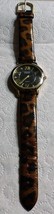 Embassy by Gruen Black Dial Nice Looking Faux Leopard Band - £8.01 GBP