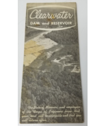 Clearwater Dam and Reservoir 1969 Brochure Photos Map Black River Fishin... - $18.95