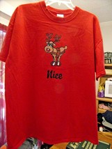 Christmas T Shirt-Nice-XLarge - £10.02 GBP