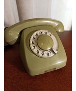 Polen klassisches Vintage-Telefon mit Wählscheibe. 1970er - £29.52 GBP